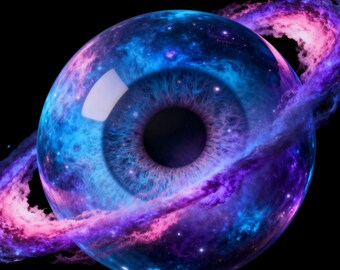Cosmic Eye - Fleece Hoodie