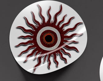 The Plenty Sticker Eye-Sun - Dungeon Crawler Carl - DCC - Vinyl Decal - Weatherproof - Durable