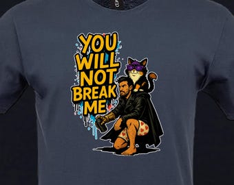 You Will Not Break Me : Dungeon Crawler Carl Unofficial - Long Sleeve - DTF on Cotton