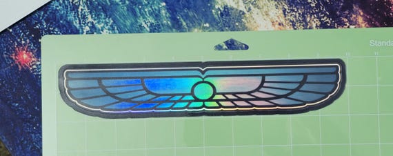 X-Large Holographic Vinyl - Weyland Yutani - Alien Earth - Decal - Laminated - Weatherproof - Durable
