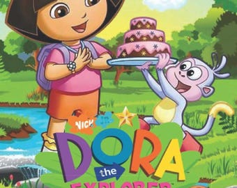 DORA - The Explorer Coloring Book