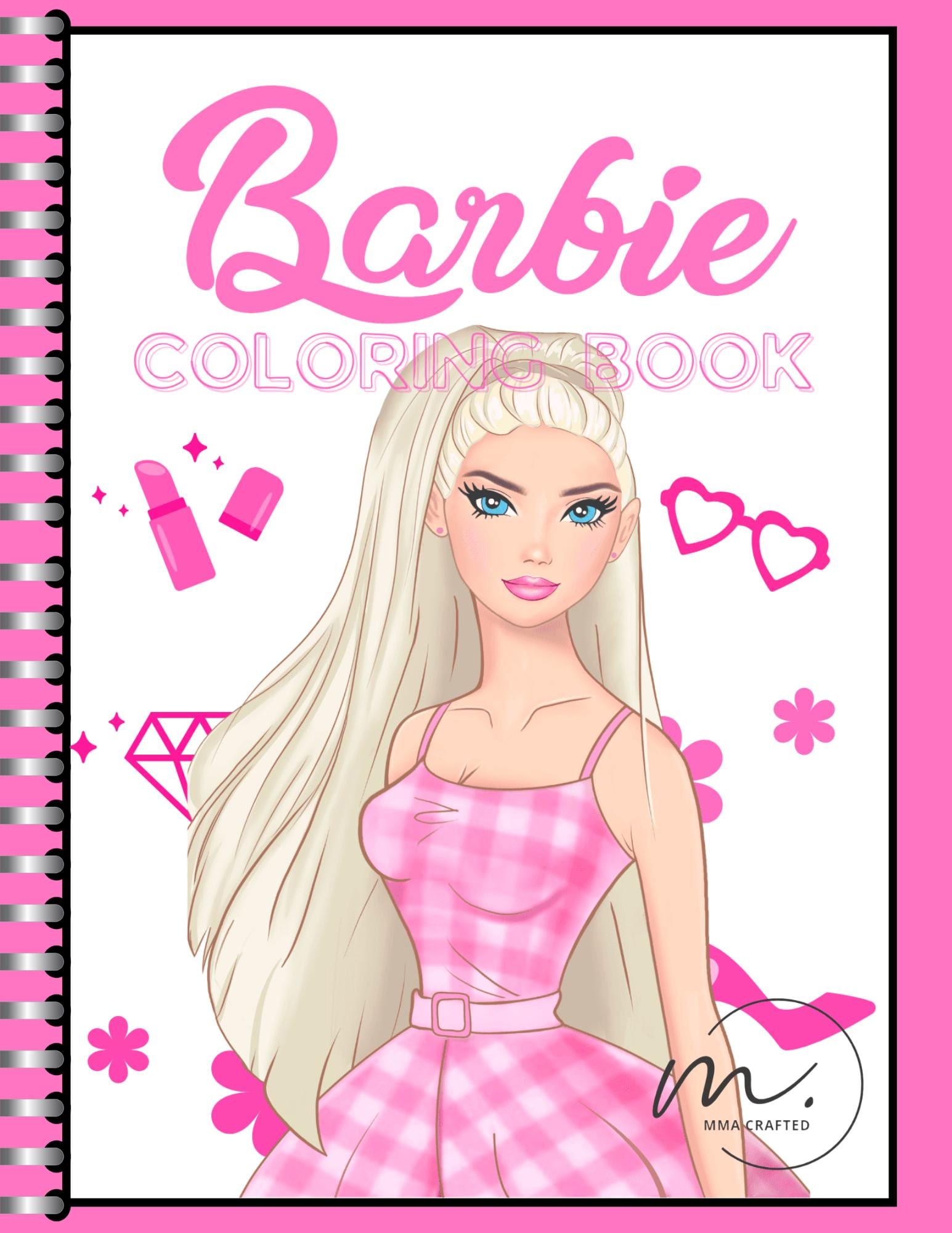 超ビンテージ！　バービー　Barbieの塗り絵　スペシャルエディション 超ビンテージ！バービーBarbieの塗り絵スペシャルエディション| ヤマダ