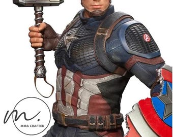 Captain America Coloring Book – Patriotic Superhero Fun for Kids – Printable & Instant Download