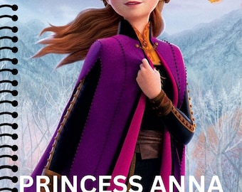 Princess Anna Coloring Book | Frozen Activity Pages (Digital Download PDF)