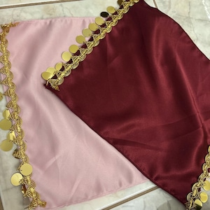 Henna handkerchief dancing scarf set of 10