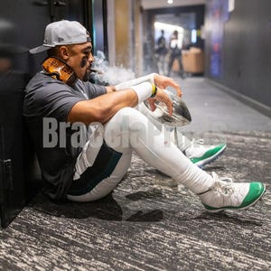 Jalen Hurts &#39;The Main Thing&#39; Philadelphia Eagles Super Bowl LIX Champions Digital Print - NFL Football Wall Art | Philly Sports Icon Poster