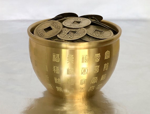 Feng Shui Money Pot, Wealth Bowl for Prosperity