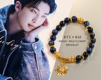 BTS RM Wild Flower Indigo Bracelet Inspiration