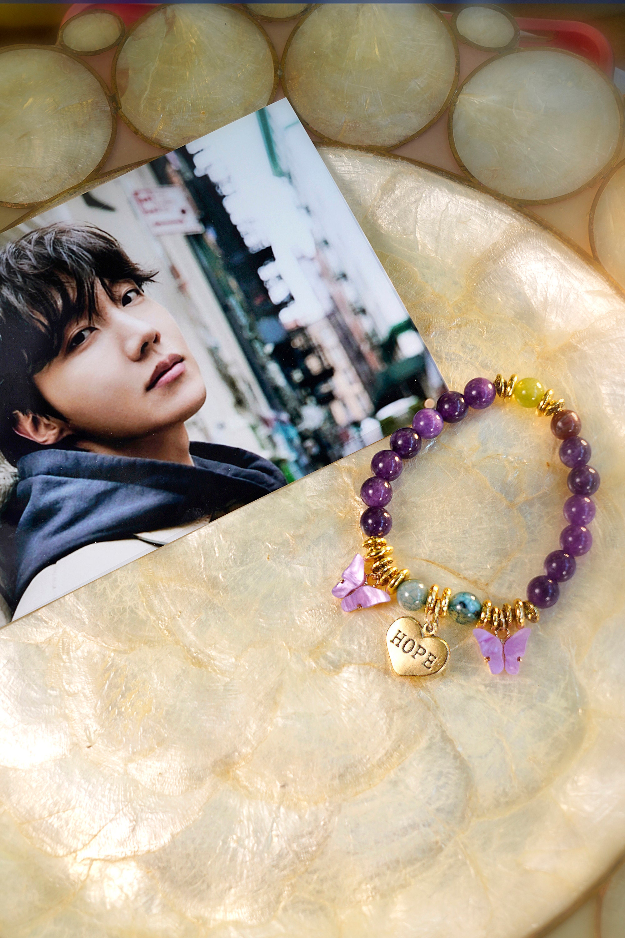 BTS JHOPE Inspired Hope Bracelet, Original Handmade - Etsy