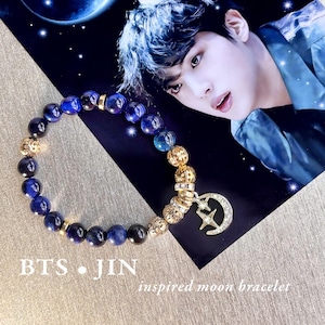 BTS JIN inspired Moon Bracelet