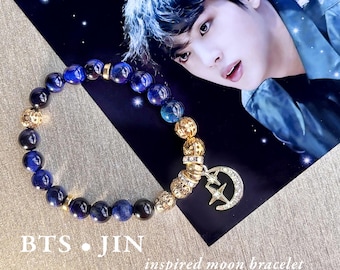 BTS JIN inspired Moon Bracelet