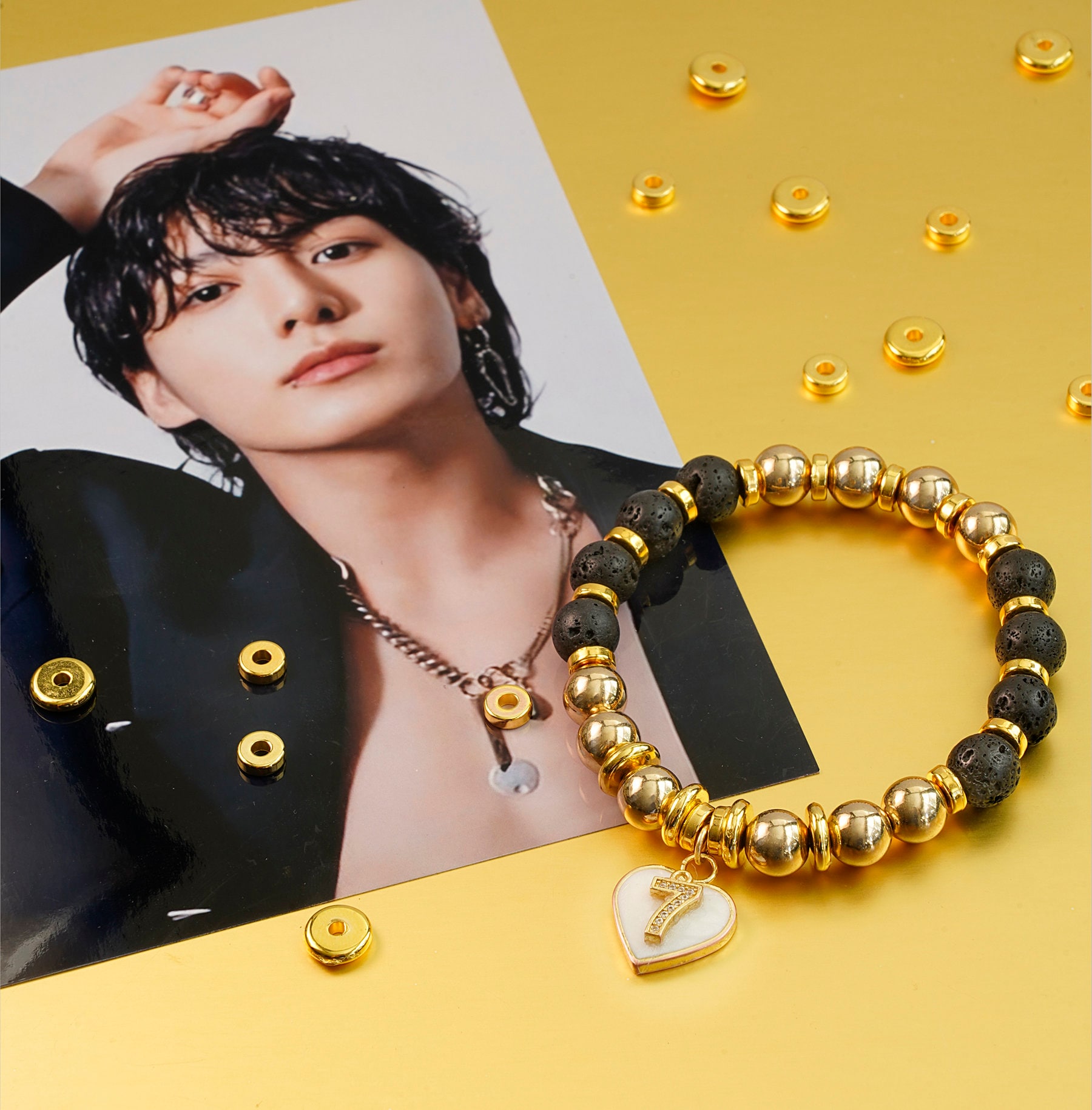 Jk Golden Bracelet - Etsy Jk Golden Bracelet - Etsy