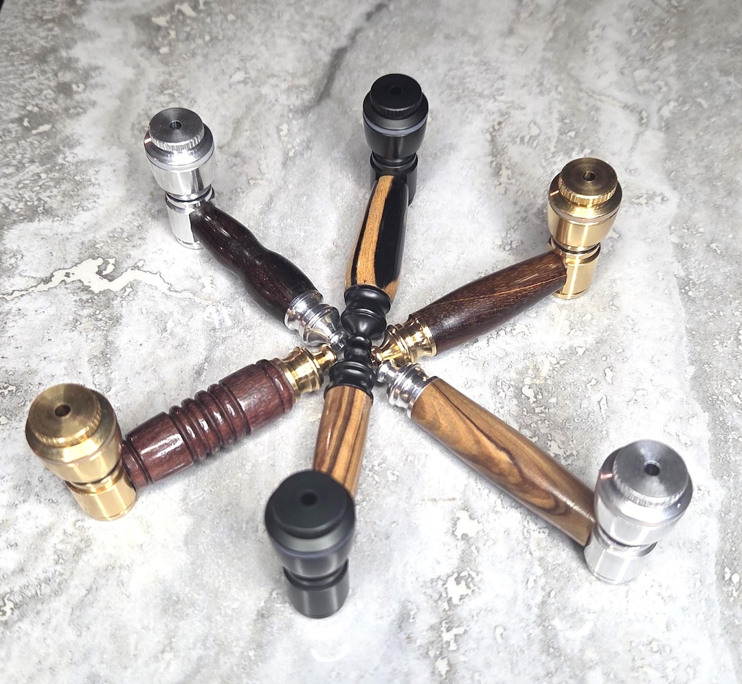 Beautiful Pipe Smoking Pipes - Hand Made Exotic Wood Smoking Pipe, Custom Unique ...