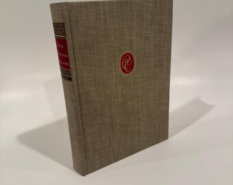 Utopia Thomas More Classics Club Edition Vintage Philosophy Book 1960s Hardcover Gift for Reader Home Library Decor