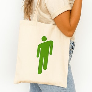 Billie Eilish Inspired Tote Bag – Trendy Gift for Music Fans - Billie Eilish merch
