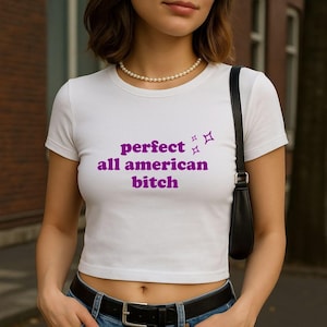 Olivia Rodrigo Inspired Baby Tee, Crop Top, Funny Slogan, Olivia World Tour 2024 shirt, Olivia Rodrigo merch, guts tour