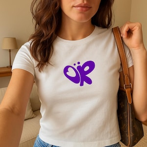 Olivia Rodrigo Inspired Baby Tee, Crop Top, Funny Slogan, Olivia World Tour 2024 shirt, Olivia Rodrigo merch, guts tour