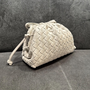 Kleine Henkeltasche Knotentasche Leder Dumpling Bag Hobo Crossbody Bag Luxus Handtasche Geschenk Hochzeit Gast Geldbörse Minimale Handtasche Clutch gewebt