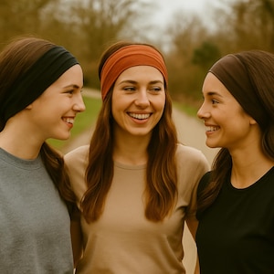 Wide Stretch Headband * 29 Colours *Supersoft* Tencel & Organic Cotton *Extra wide*Yoga Headband* Nonslip Hairband *Headwrap * Multi Widths