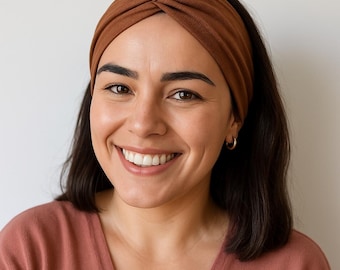 Twist Headband * Tencel & Organic Cotton *Twisted Headwrap