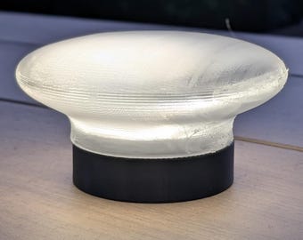 Modernes Stimmungslicht - handgefertigte Akzentlampe für drinnen / draußen