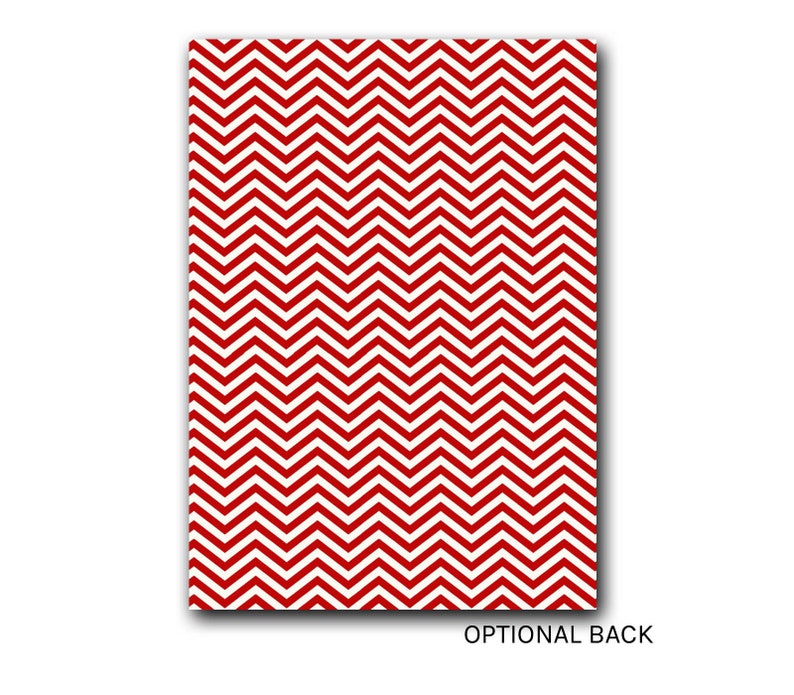 May include: Red and white chevron pattern background. This pattern is often used for holiday crafts and decorations.