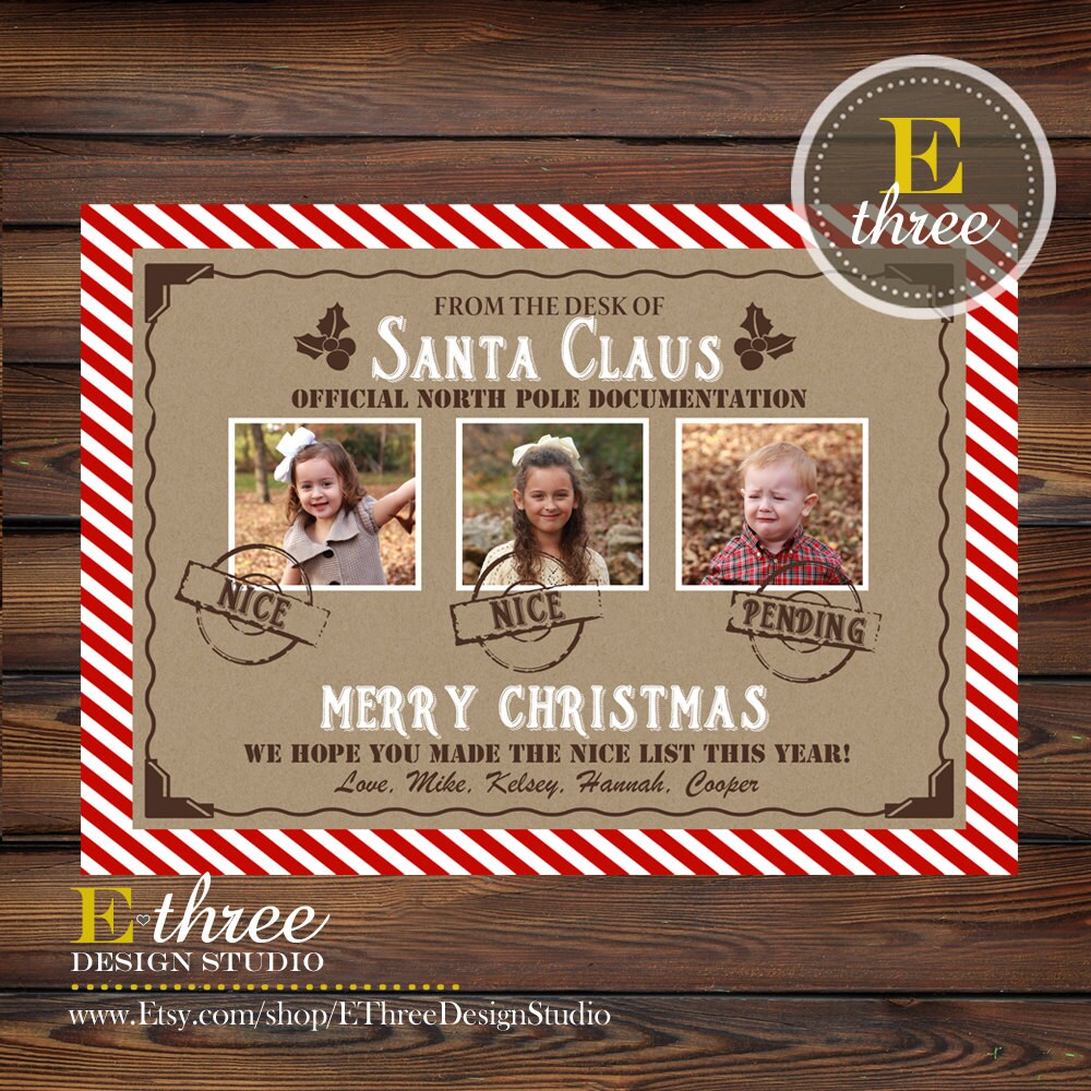 Tarjetas De Navidad Para Imprimir Divertida Tarjeta De Navidad