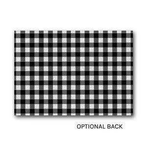 May include: Black and white checkered pattern with a subtle glitter texture. This design is perfect for a variety of craft projects.