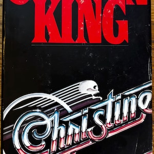 First Bookclub Edition 1983  “Christine” by Stephen King with dust jacket