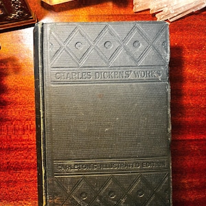 RARE Antique 1875 Edition “David Copperfield” by Charles Dickens – Illustrated by Phiz