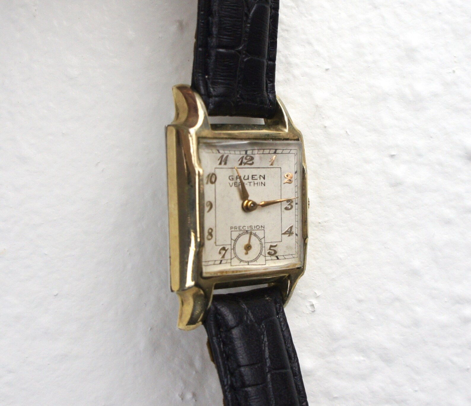 Vintage Gruen VeriThin Precision Watch 10K Gold Filled Etsy