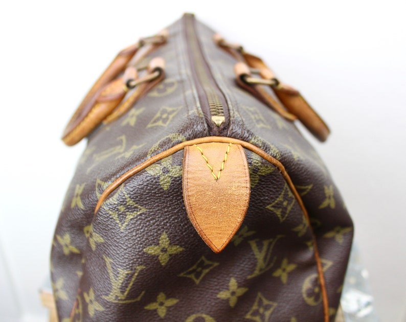 Vintage Louis Vuitton Speedy Bag Size 30 Medium Brown | Etsy