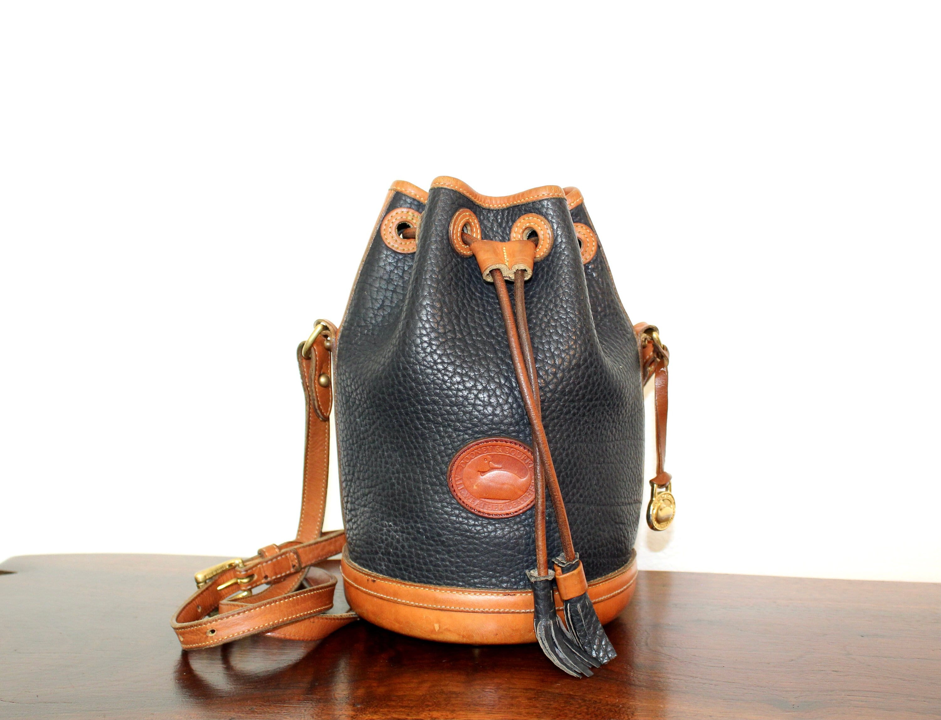 Vintage Dooney & Bourke All Weather Leather Handbags Made in USA, from the  1970s and 1980s