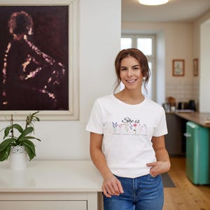 Empowered Woman T-shirt, Strong Female Tee, Feminist Clothing, Inspirational Shirt, Girl Power Top