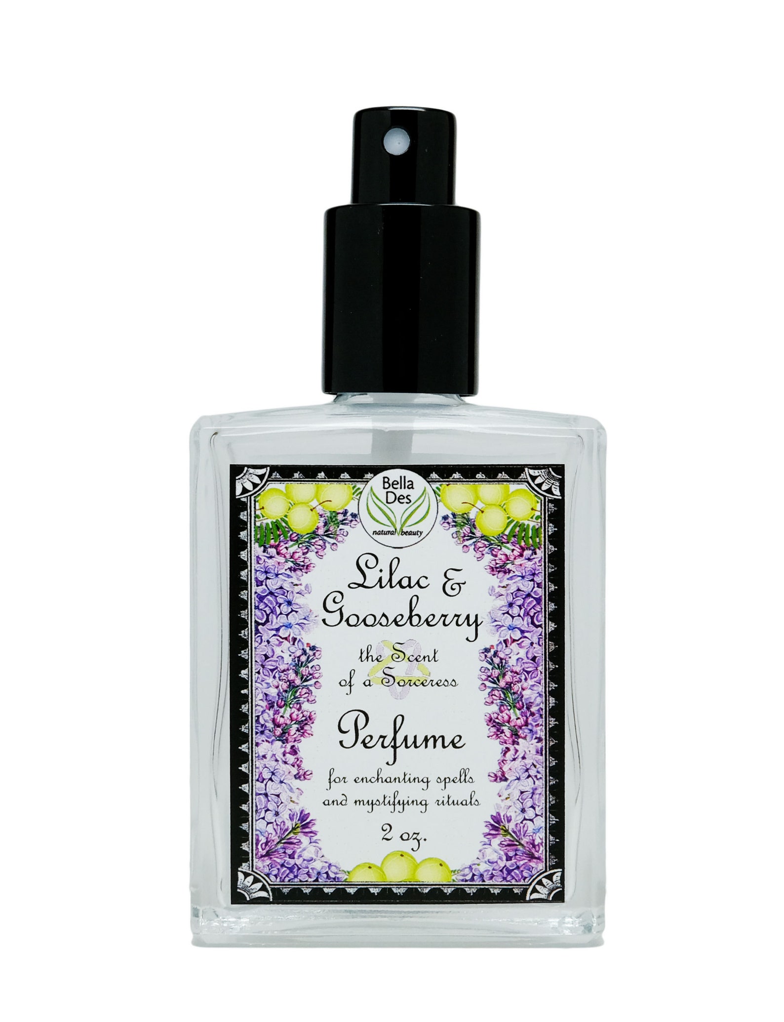 Lilac and Gooseberry Perfume Spray 2 Ounce Glass Bottle - Etsy