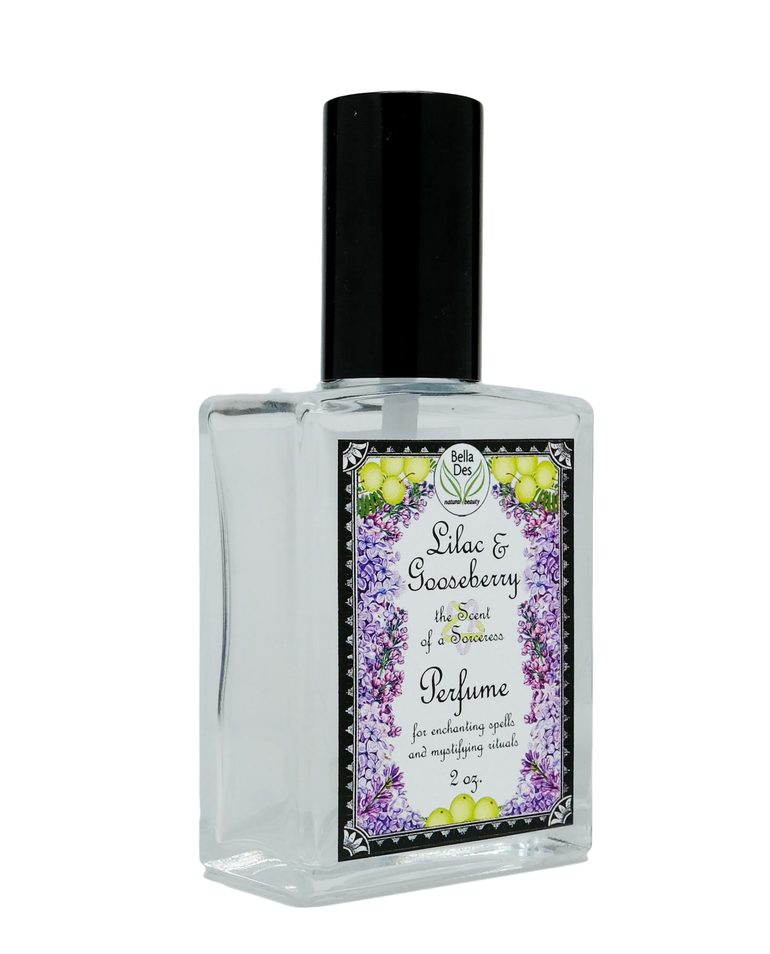 Lilac and Gooseberry Perfume Spray 2 Ounce Glass Bottle - Etsy UK