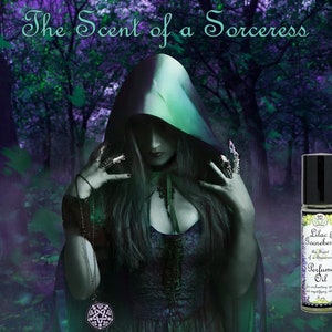 Lilac and Gooseberry Perfume Oil 0.3 ounce 10mL roll on bottle Yennefer Scent of a Sorceress Lilac and Gooseberries image 8