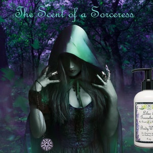 Lilac and Gooseberry Scented Body Wash Bath and Shower Gel 8 ounces Yennefer Scent of a Sorceress image 5