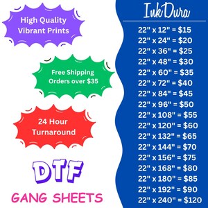 DTF GANG SHEETS