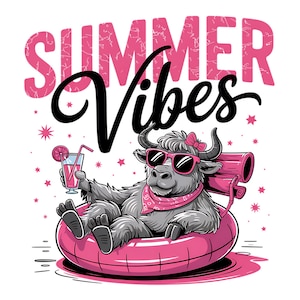 Moo-d für Summer Vibes Tee