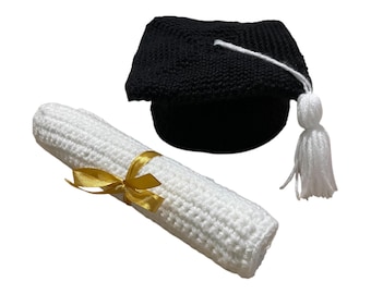 Nicu graduation hat crochet pattern
