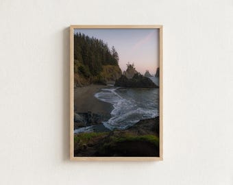 Oregon Coast Print | Sea Stacks Coastal Wall Art | Pacific Northwest Landscape Photography