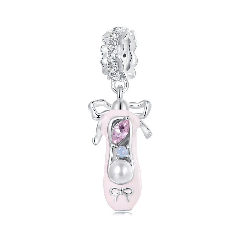 Ballet shoe Charm