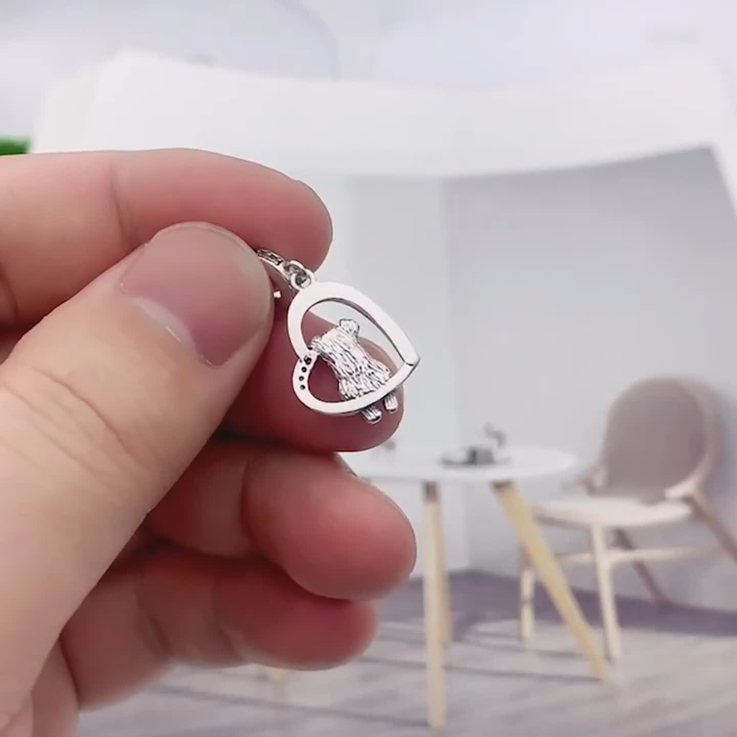 シルバーハートチャームブレスレットセット ラブリンクス シルバー