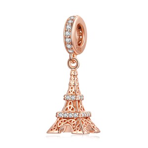 Pandora charm gold plated eiffel tower - Etsy 日本