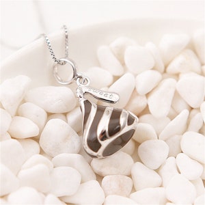 925 Sterling Silver Italian Horn Charm - Dangle Pendant For European Bracelets, Necklaces (No Gemstone)