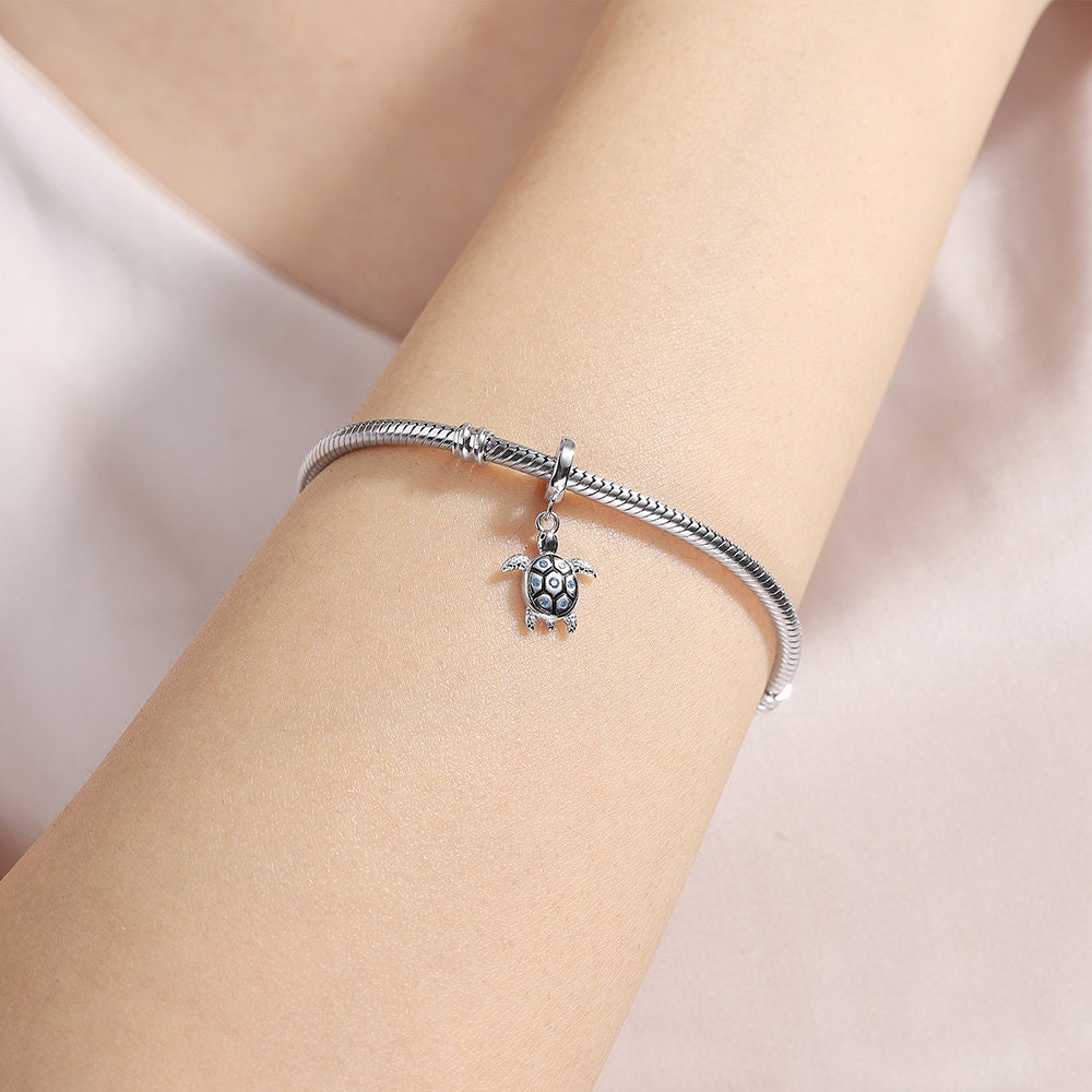 ウミガメのダングルチャーム、パンドラチャームに適合、パンドラ