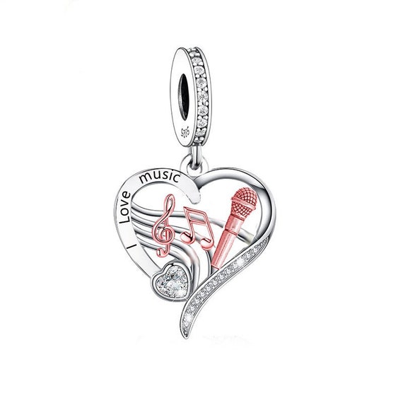 Pandora i love music charm deals