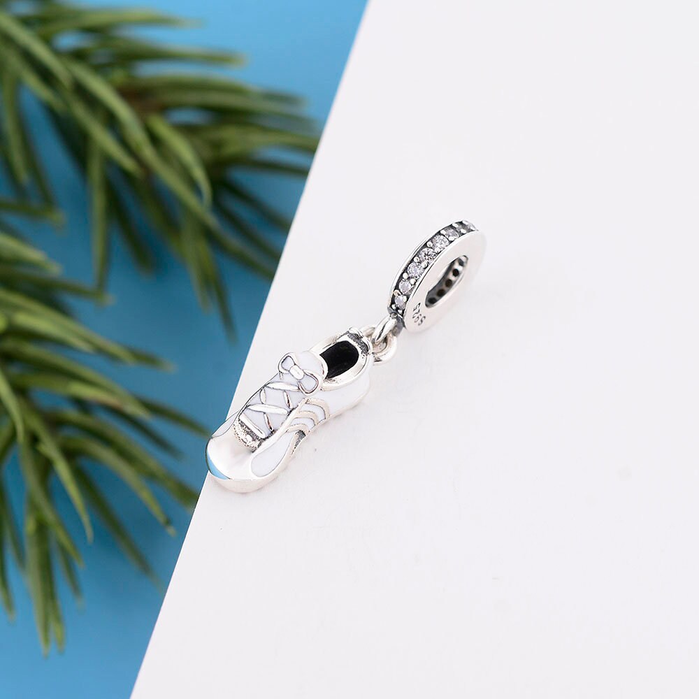 Born to Run Running Shoes Charm, Charms for Pandora Bracelet, for