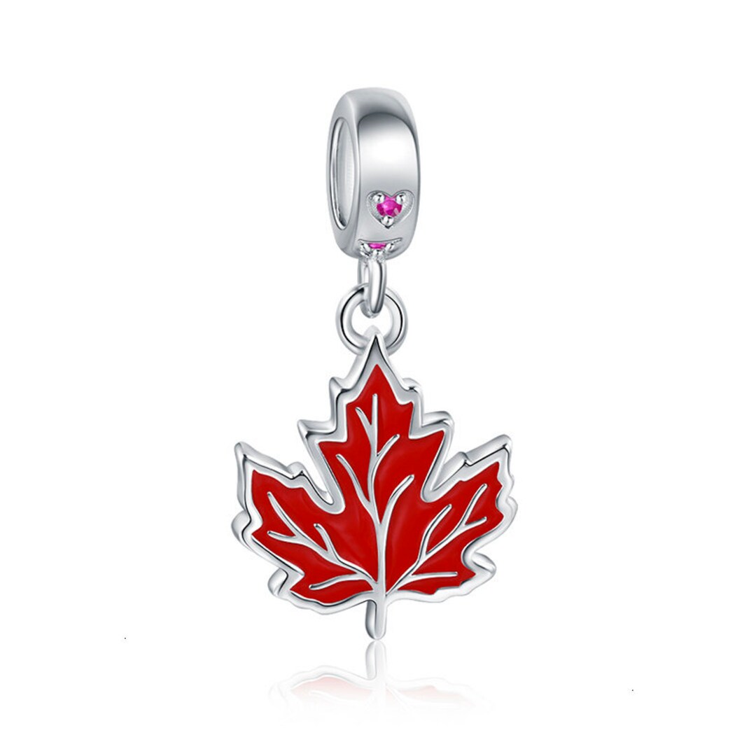 Maple Leaf Charm, Charms for Pandora Bracelet, Fit Pandora Charms, for  Pandora Charm Bracelet, 925 Sterling Silver Charms